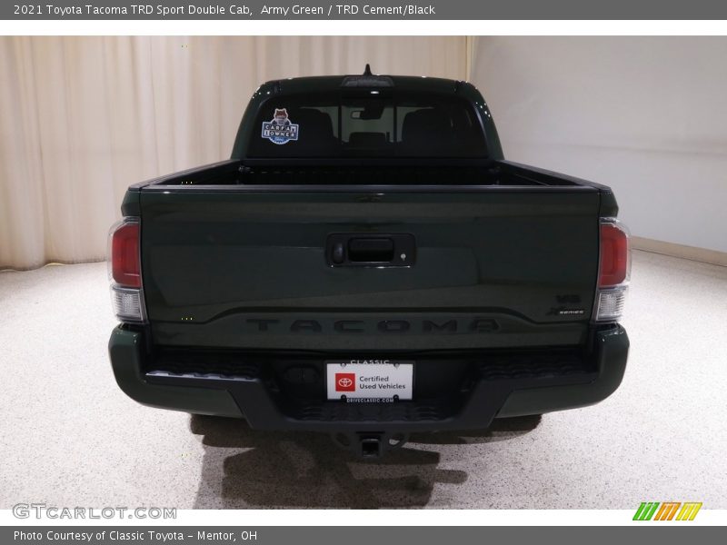 Army Green / TRD Cement/Black 2021 Toyota Tacoma TRD Sport Double Cab