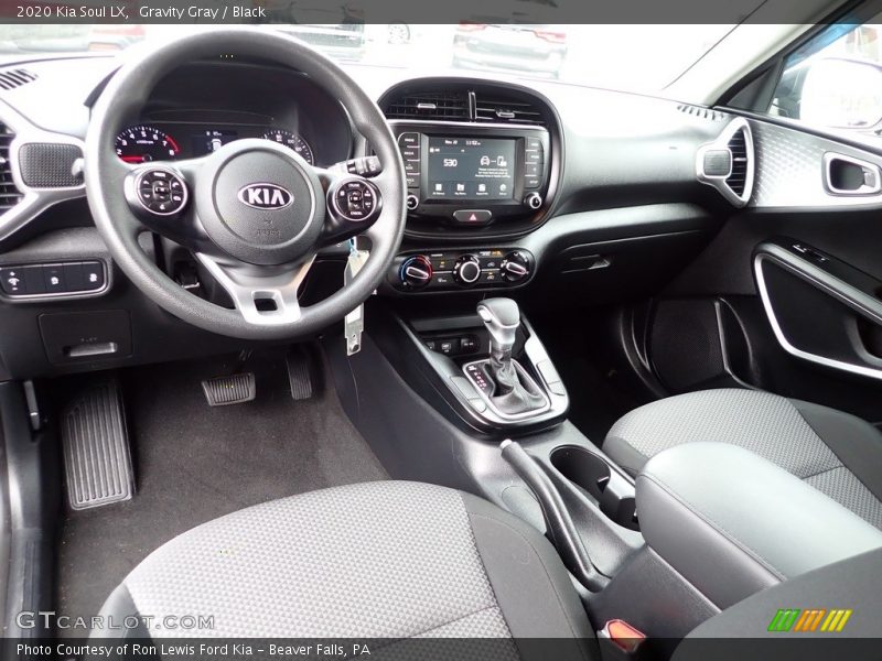 Gravity Gray / Black 2020 Kia Soul LX