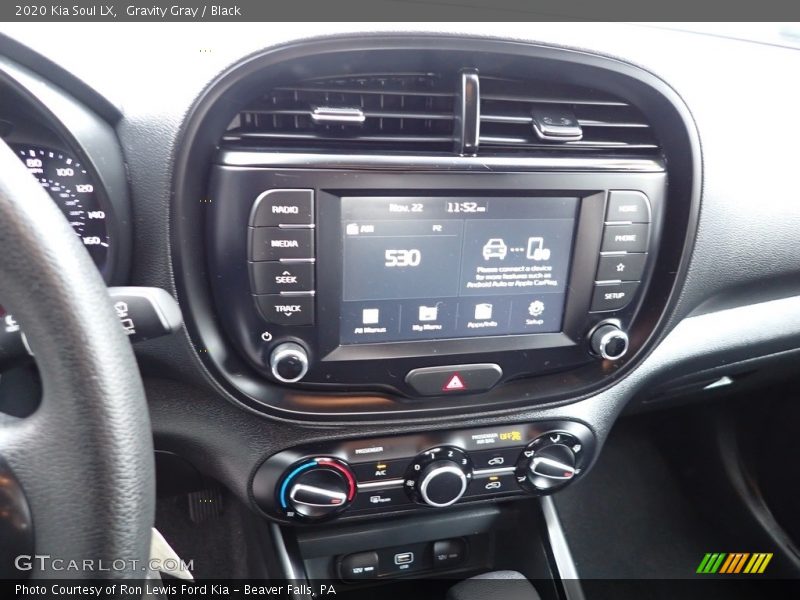 Gravity Gray / Black 2020 Kia Soul LX