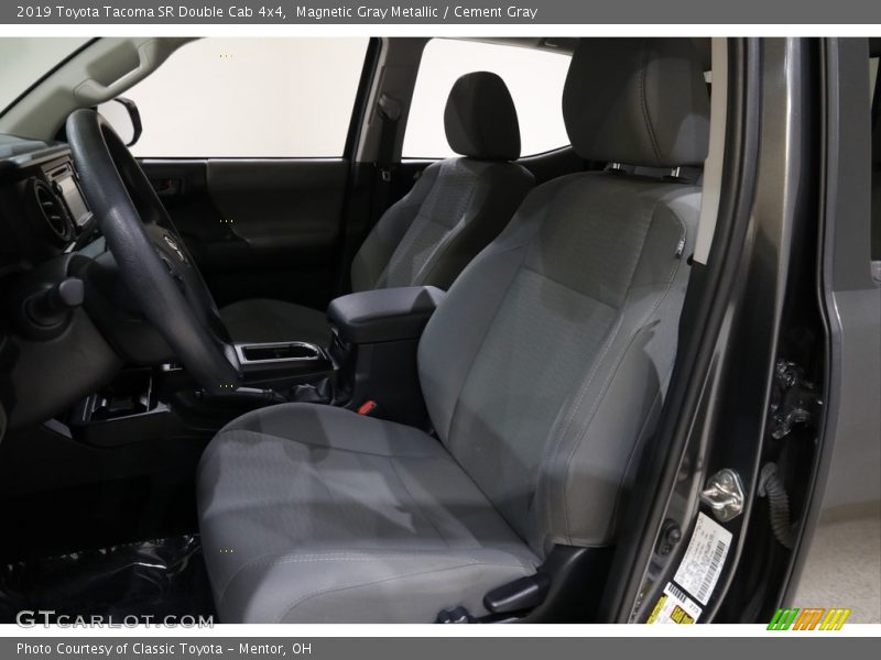 Magnetic Gray Metallic / Cement Gray 2019 Toyota Tacoma SR Double Cab 4x4