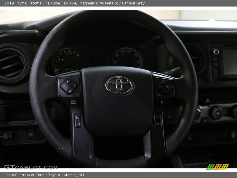 Magnetic Gray Metallic / Cement Gray 2019 Toyota Tacoma SR Double Cab 4x4