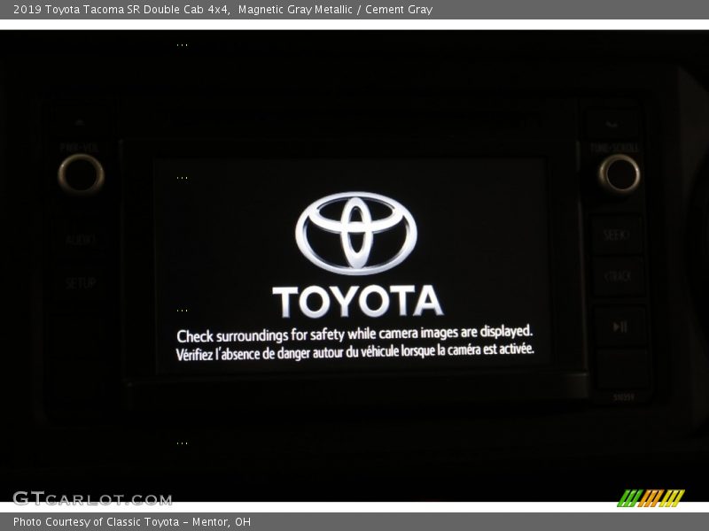 Magnetic Gray Metallic / Cement Gray 2019 Toyota Tacoma SR Double Cab 4x4