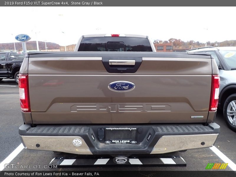 Stone Gray / Black 2019 Ford F150 XLT SuperCrew 4x4