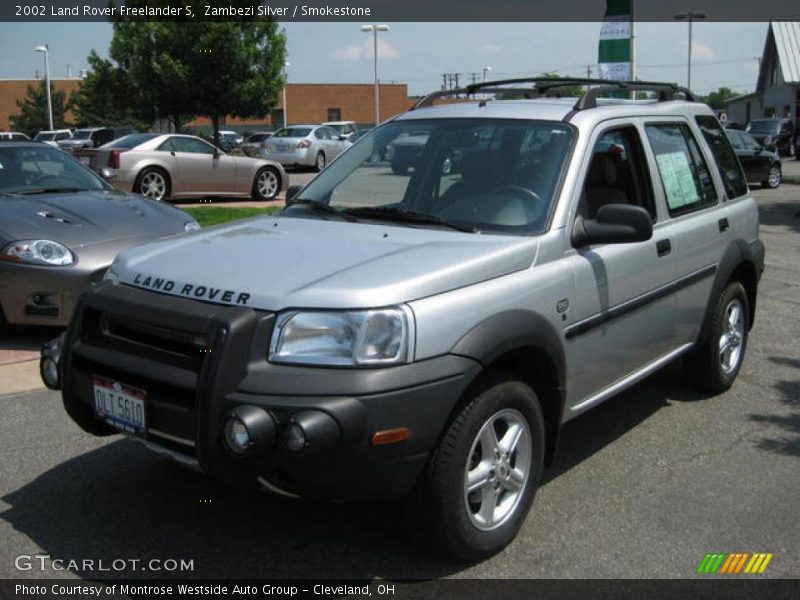 Zambezi Silver / Smokestone 2002 Land Rover Freelander S