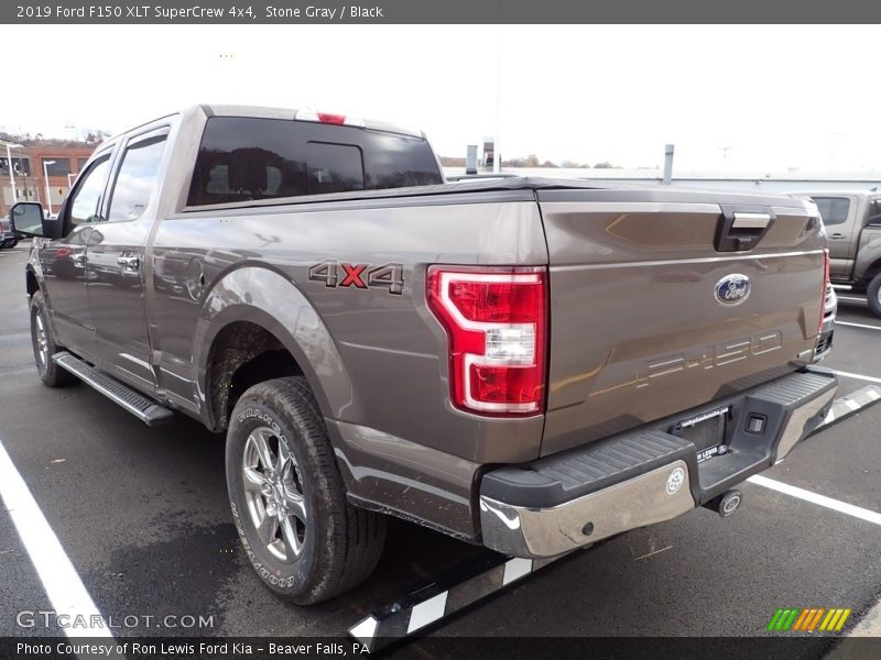 Stone Gray / Black 2019 Ford F150 XLT SuperCrew 4x4