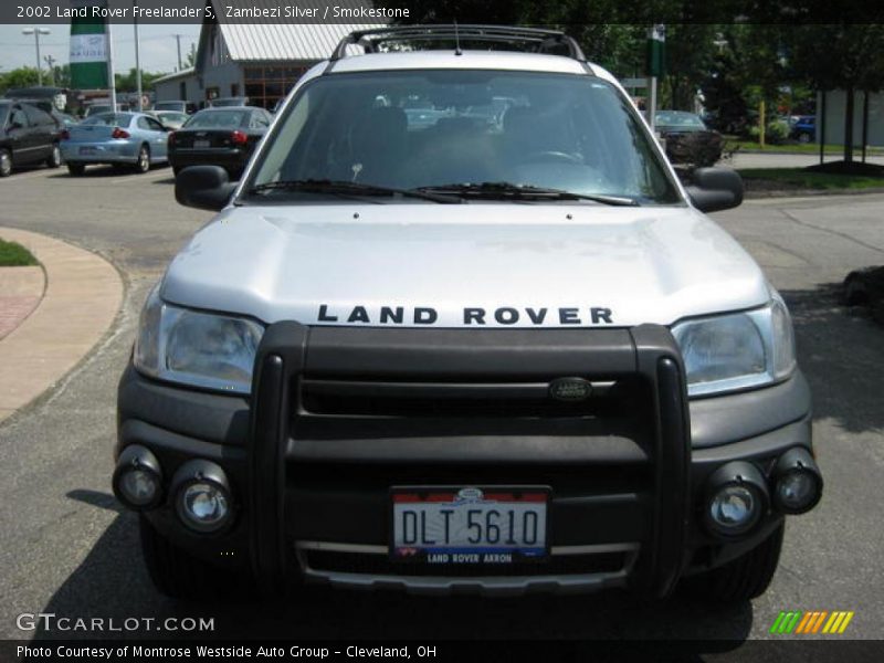 Zambezi Silver / Smokestone 2002 Land Rover Freelander S