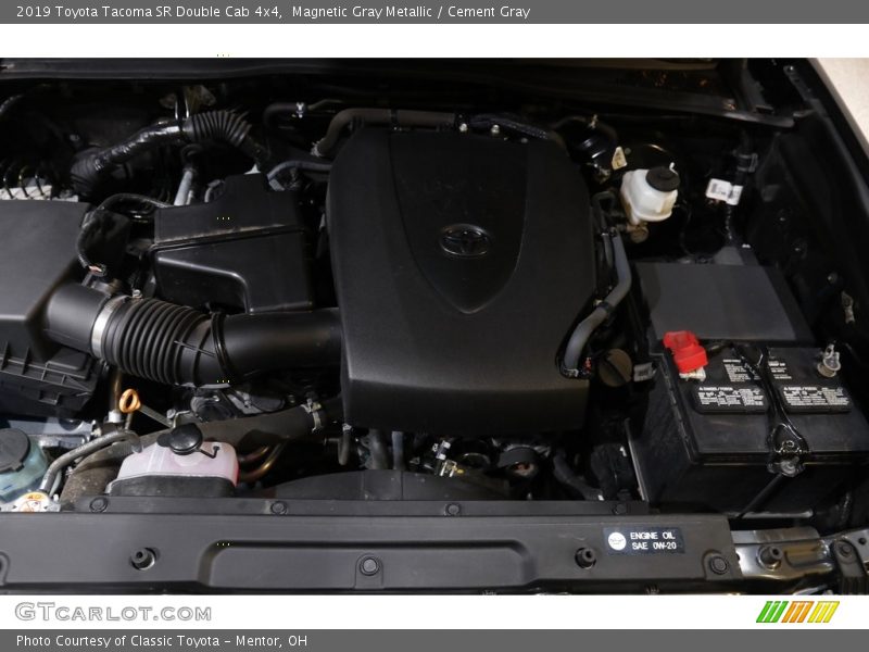 Magnetic Gray Metallic / Cement Gray 2019 Toyota Tacoma SR Double Cab 4x4