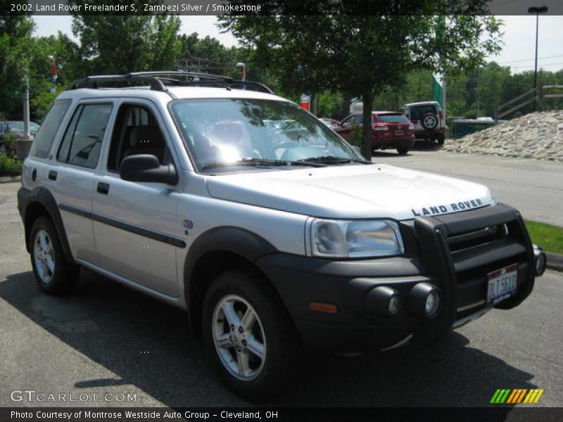 Zambezi Silver / Smokestone 2002 Land Rover Freelander S