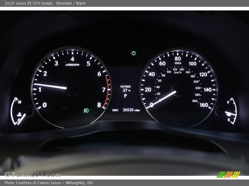  2015 ES 350 Sedan 350 Sedan Gauges