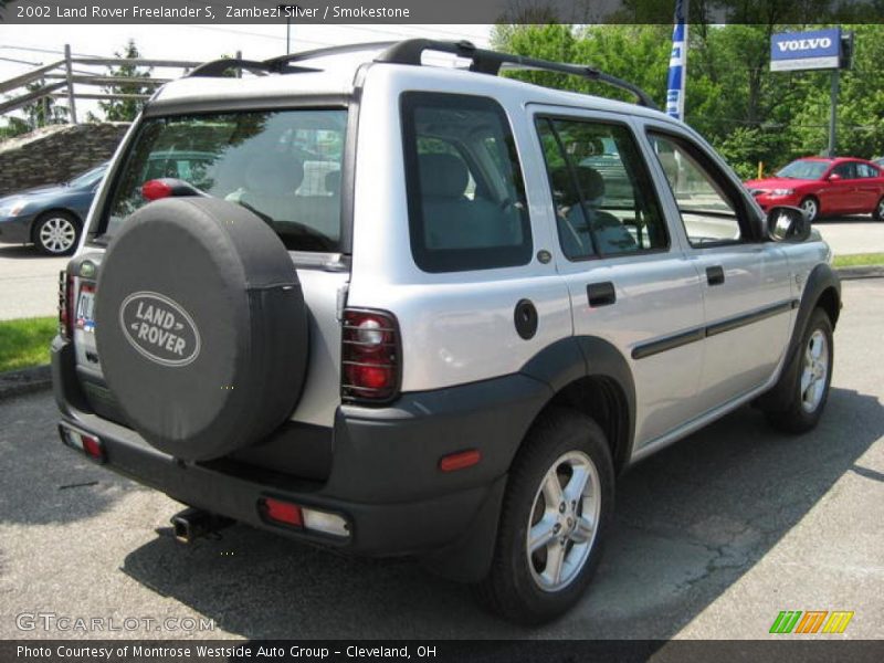 Zambezi Silver / Smokestone 2002 Land Rover Freelander S