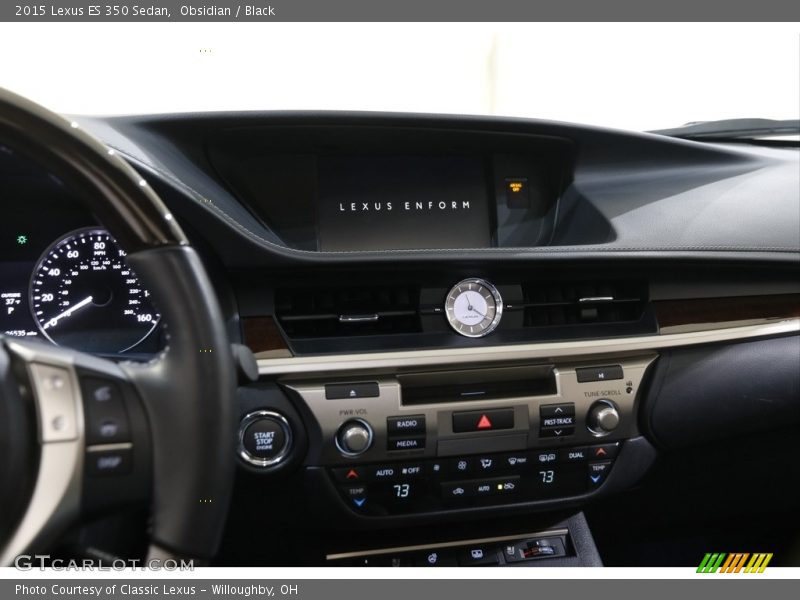 Dashboard of 2015 ES 350 Sedan