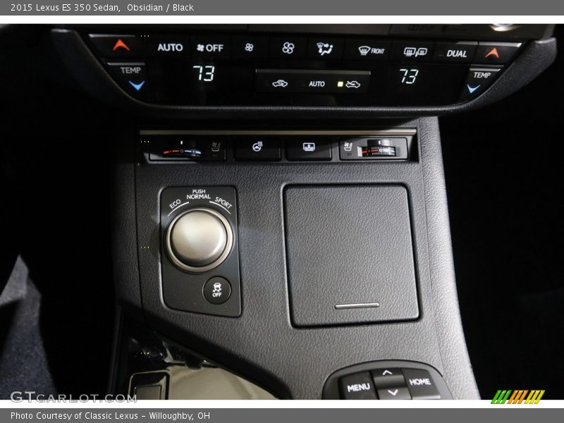Controls of 2015 ES 350 Sedan
