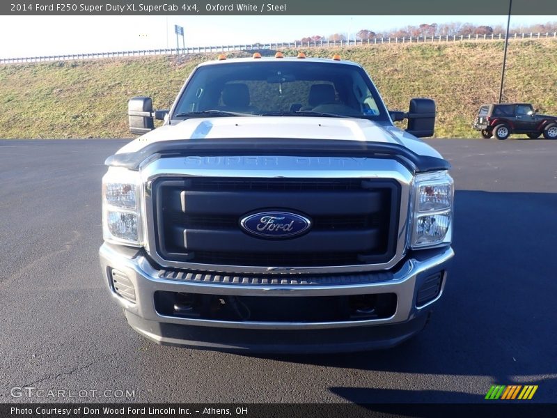 Oxford White / Steel 2014 Ford F250 Super Duty XL SuperCab 4x4