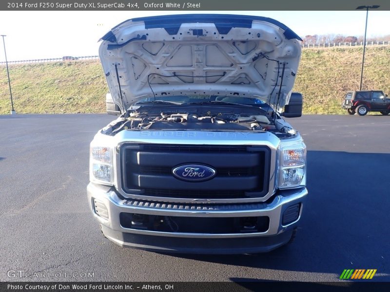 Oxford White / Steel 2014 Ford F250 Super Duty XL SuperCab 4x4