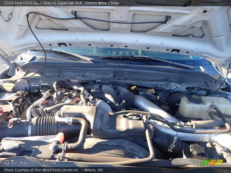 Oxford White / Steel 2014 Ford F250 Super Duty XL SuperCab 4x4
