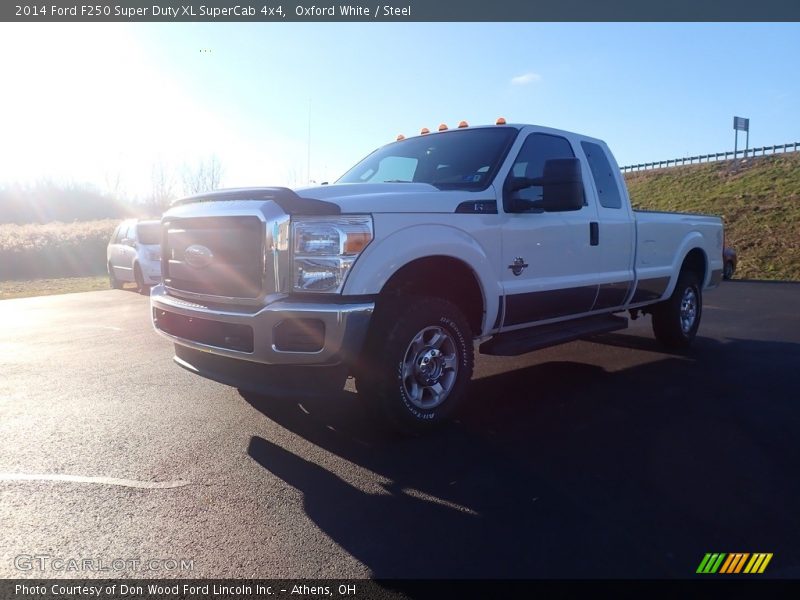 Oxford White / Steel 2014 Ford F250 Super Duty XL SuperCab 4x4