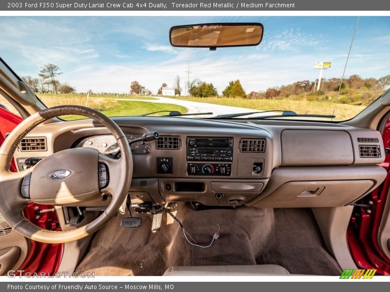 Dashboard of 2003 F350 Super Duty Lariat Crew Cab 4x4 Dually