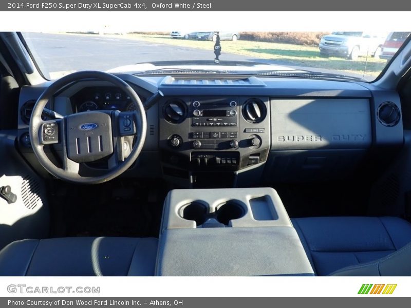 Oxford White / Steel 2014 Ford F250 Super Duty XL SuperCab 4x4