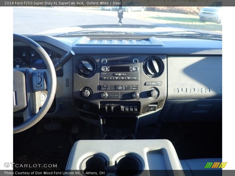 Oxford White / Steel 2014 Ford F250 Super Duty XL SuperCab 4x4