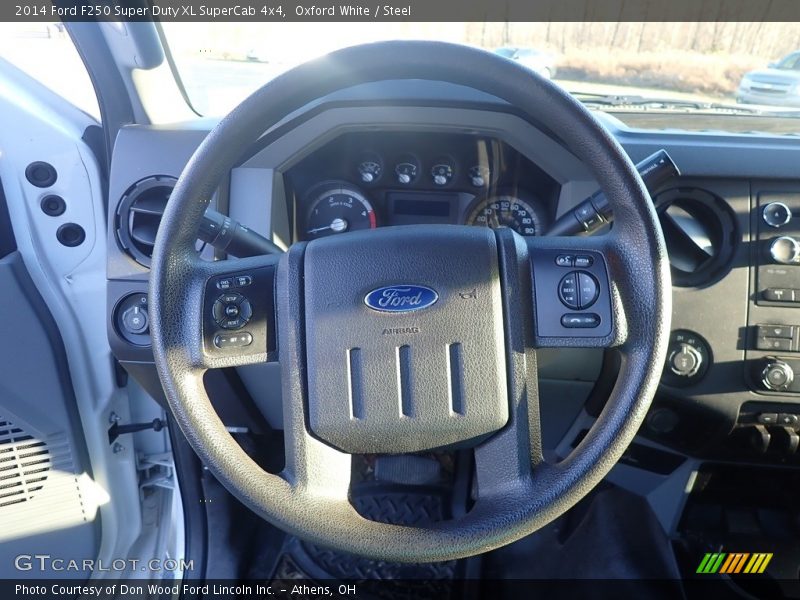 Oxford White / Steel 2014 Ford F250 Super Duty XL SuperCab 4x4