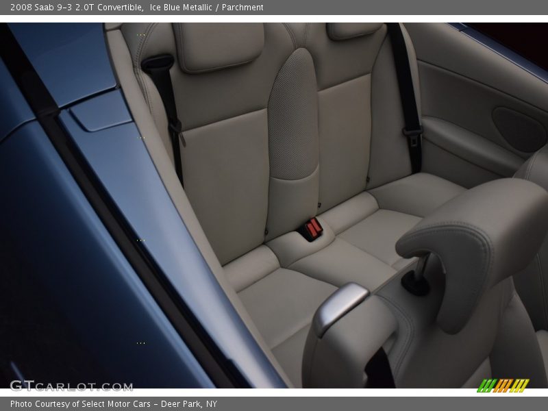 Ice Blue Metallic / Parchment 2008 Saab 9-3 2.0T Convertible