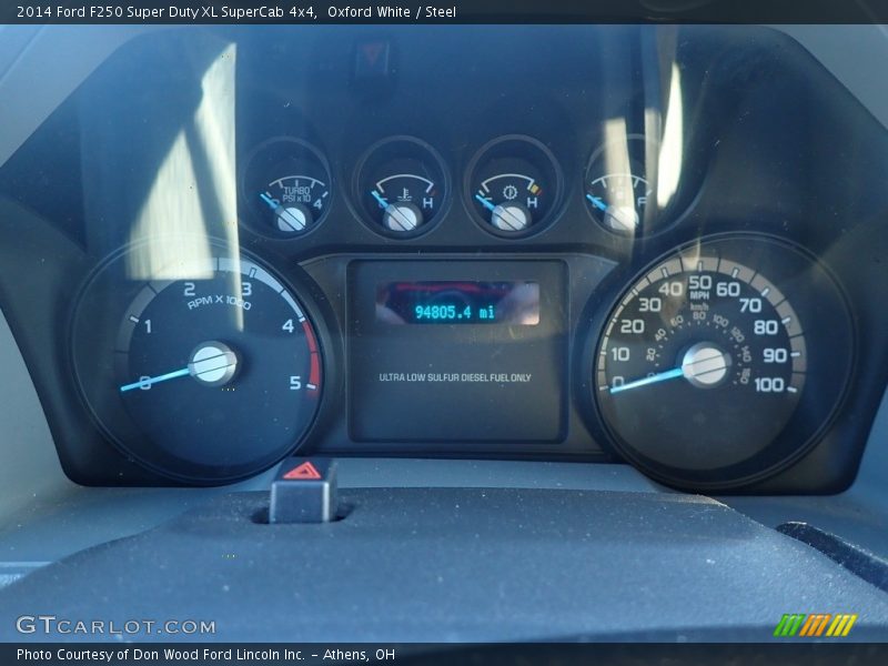 Oxford White / Steel 2014 Ford F250 Super Duty XL SuperCab 4x4