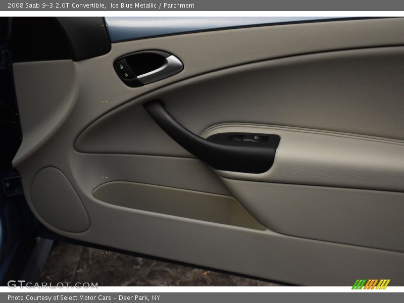 Ice Blue Metallic / Parchment 2008 Saab 9-3 2.0T Convertible