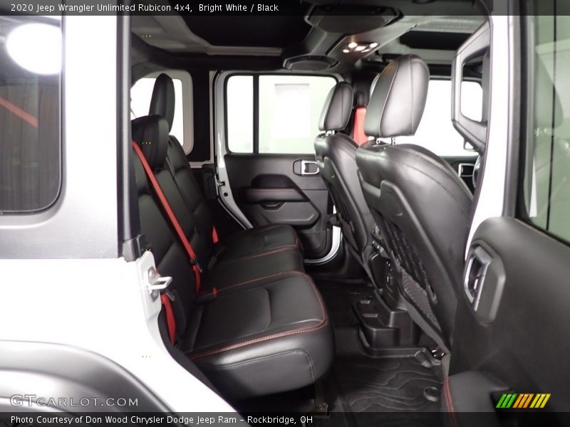 Bright White / Black 2020 Jeep Wrangler Unlimited Rubicon 4x4
