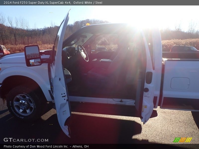 Oxford White / Steel 2014 Ford F250 Super Duty XL SuperCab 4x4