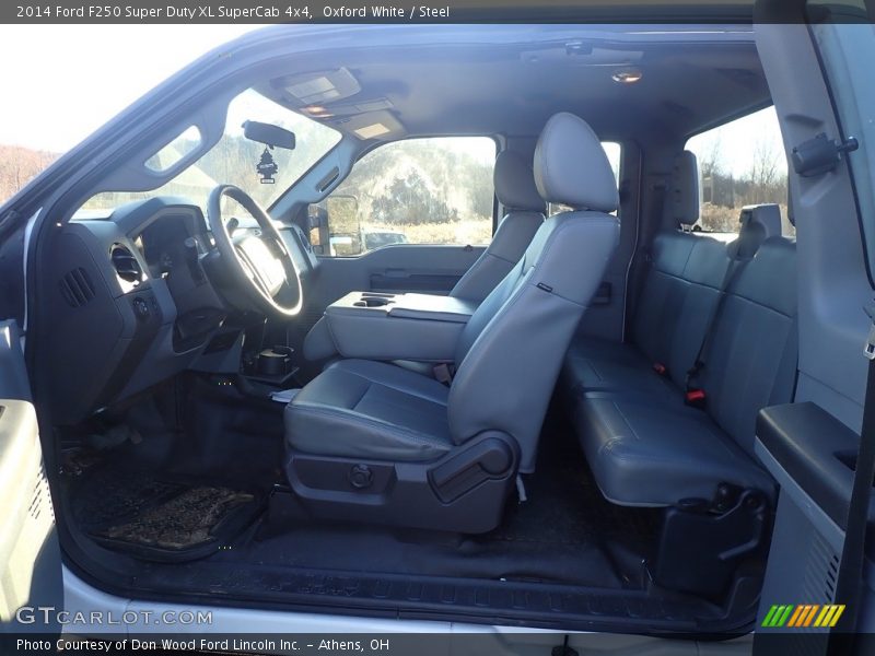 Oxford White / Steel 2014 Ford F250 Super Duty XL SuperCab 4x4