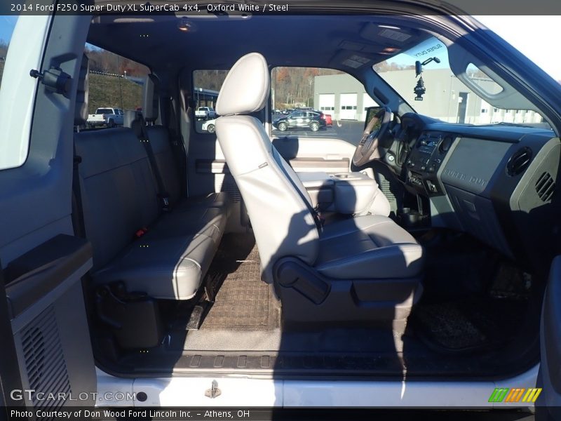 Oxford White / Steel 2014 Ford F250 Super Duty XL SuperCab 4x4