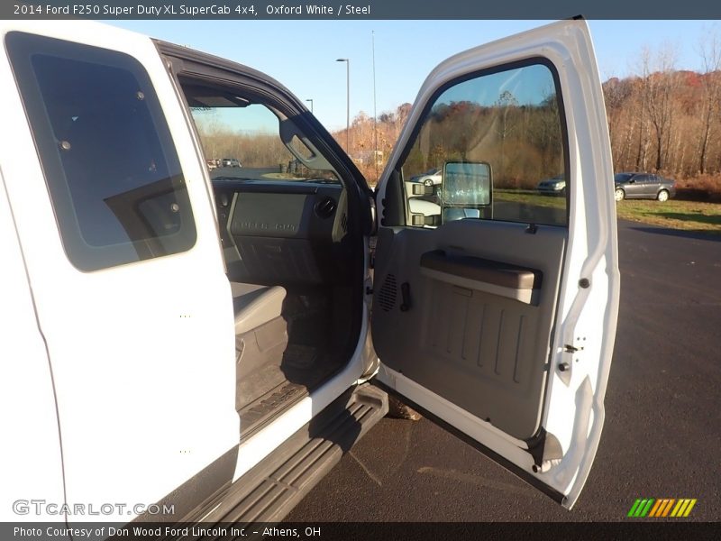 Oxford White / Steel 2014 Ford F250 Super Duty XL SuperCab 4x4
