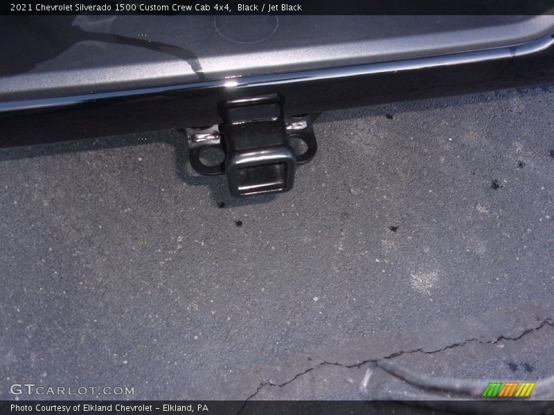 Black / Jet Black 2021 Chevrolet Silverado 1500 Custom Crew Cab 4x4