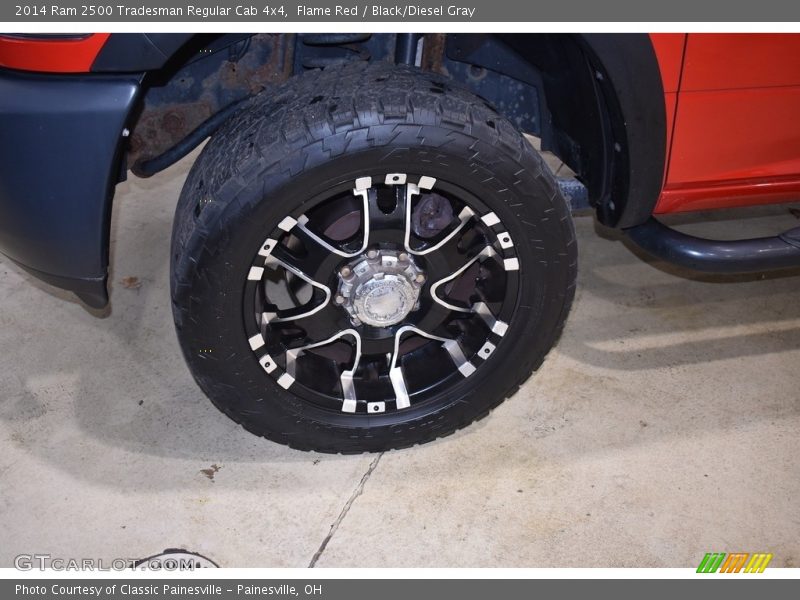 Custom Wheels of 2014 2500 Tradesman Regular Cab 4x4