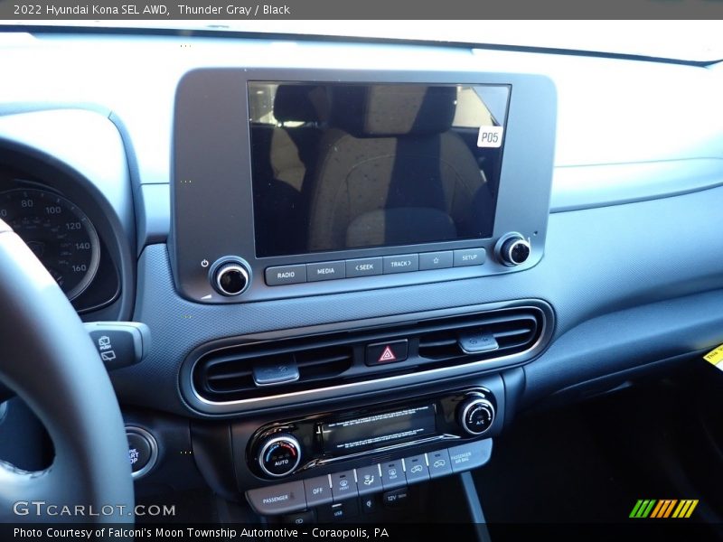 Thunder Gray / Black 2022 Hyundai Kona SEL AWD