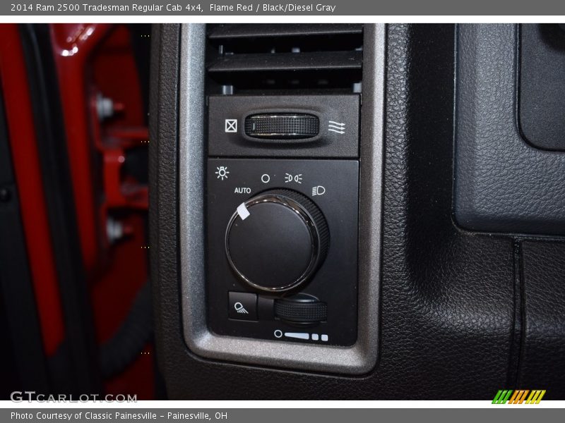 Flame Red / Black/Diesel Gray 2014 Ram 2500 Tradesman Regular Cab 4x4