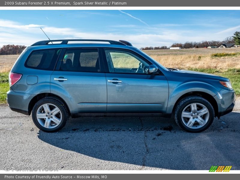 Spark Silver Metallic / Platinum 2009 Subaru Forester 2.5 X Premium