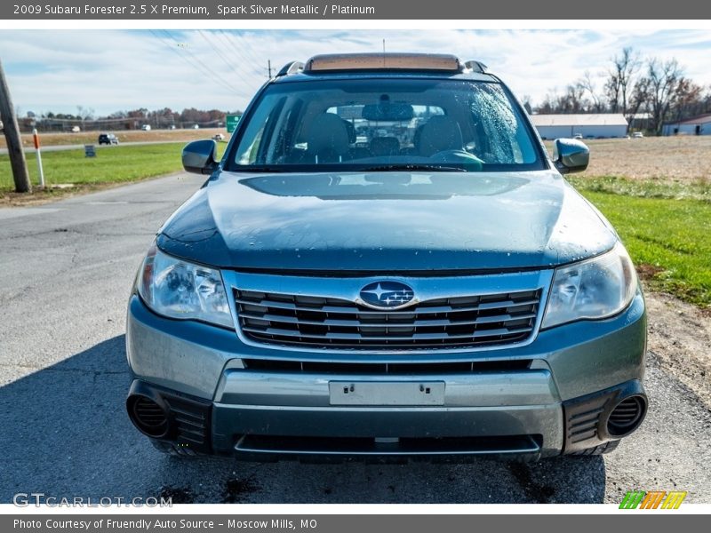 Spark Silver Metallic / Platinum 2009 Subaru Forester 2.5 X Premium