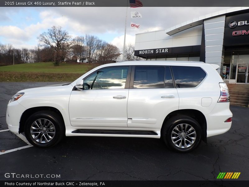 Starfire Pearl / Black 2015 Lexus GX 460 Luxury