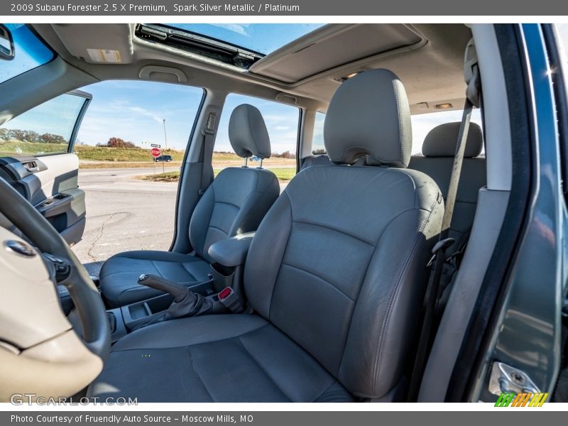 Spark Silver Metallic / Platinum 2009 Subaru Forester 2.5 X Premium