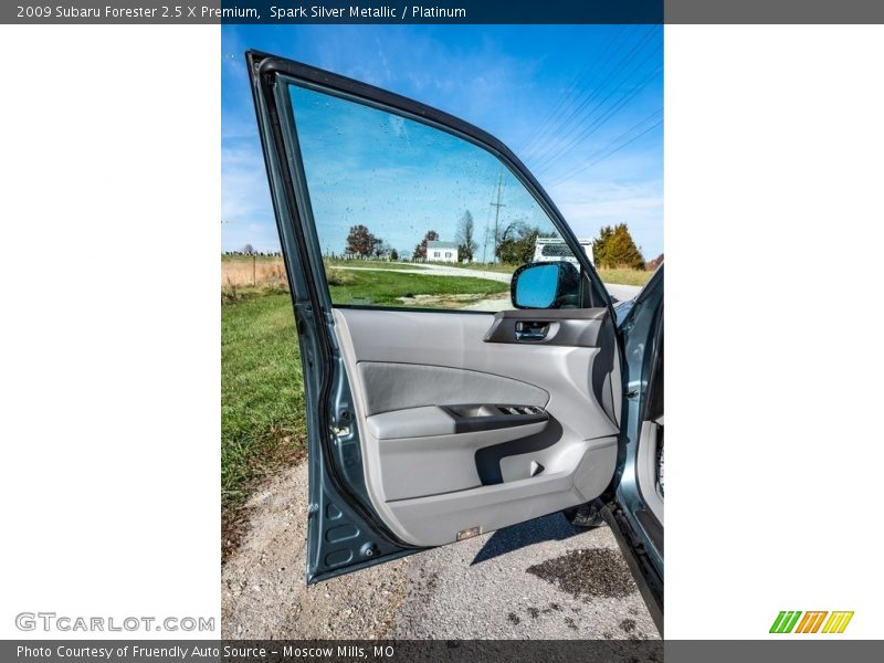 Spark Silver Metallic / Platinum 2009 Subaru Forester 2.5 X Premium