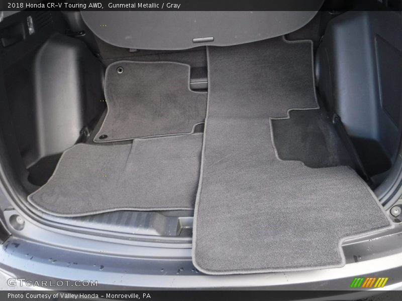 Gunmetal Metallic / Gray 2018 Honda CR-V Touring AWD