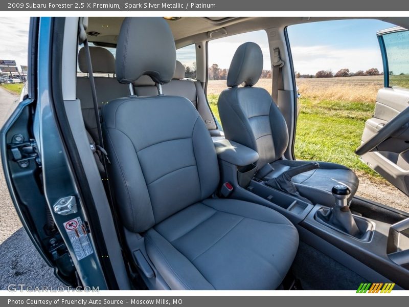 Spark Silver Metallic / Platinum 2009 Subaru Forester 2.5 X Premium
