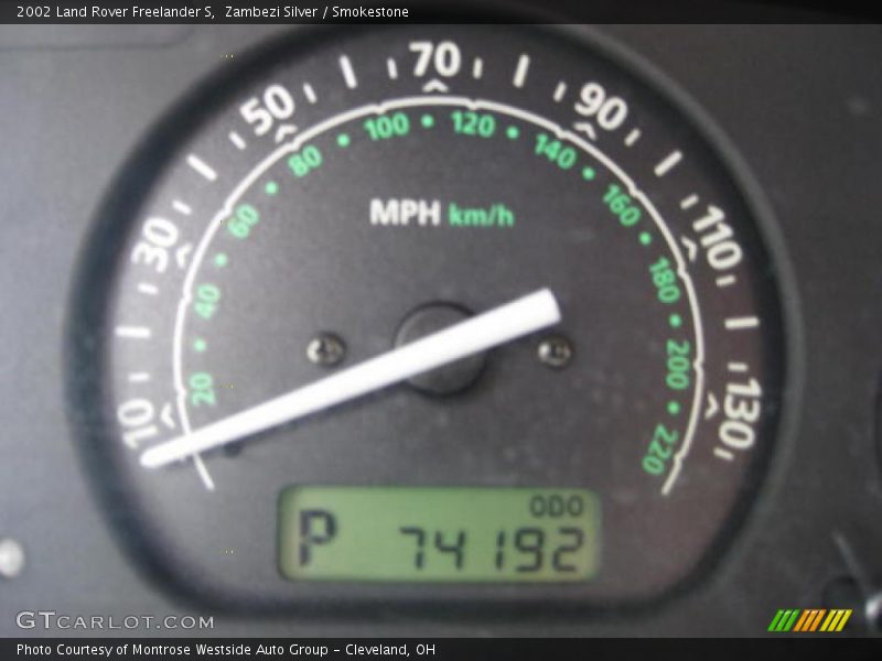 Zambezi Silver / Smokestone 2002 Land Rover Freelander S