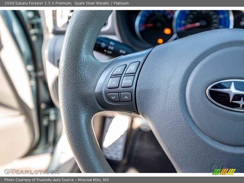 Spark Silver Metallic / Platinum 2009 Subaru Forester 2.5 X Premium