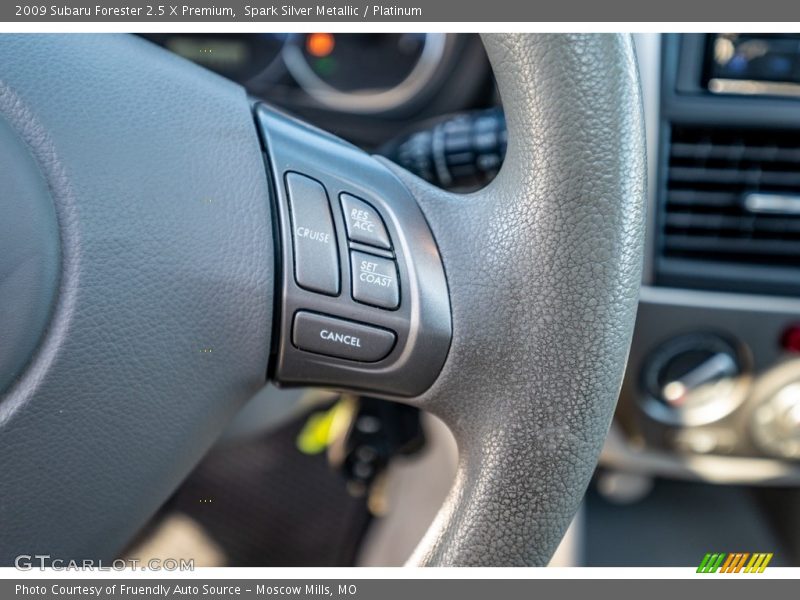 Spark Silver Metallic / Platinum 2009 Subaru Forester 2.5 X Premium