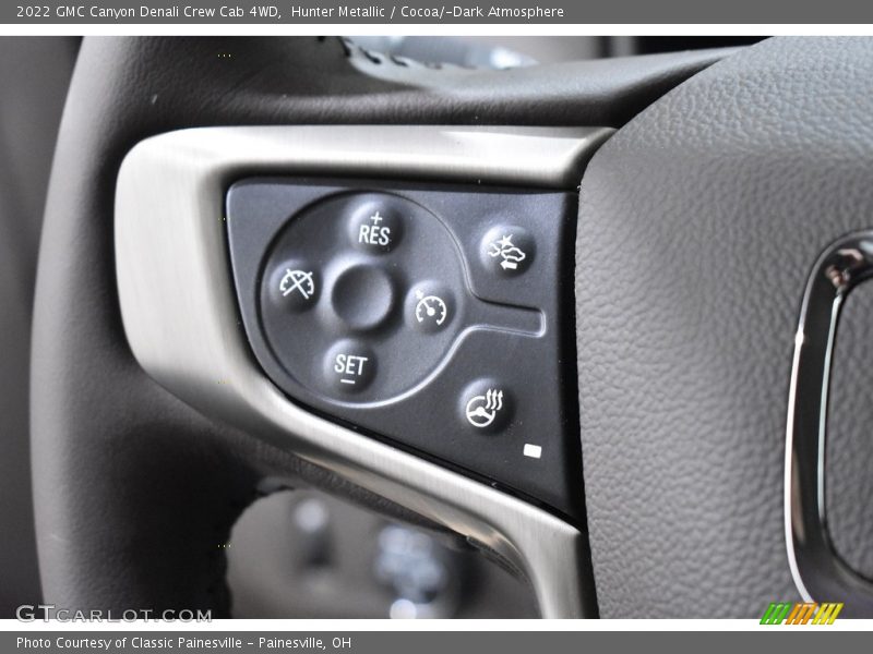 Hunter Metallic / Cocoa/­Dark Atmosphere 2022 GMC Canyon Denali Crew Cab 4WD