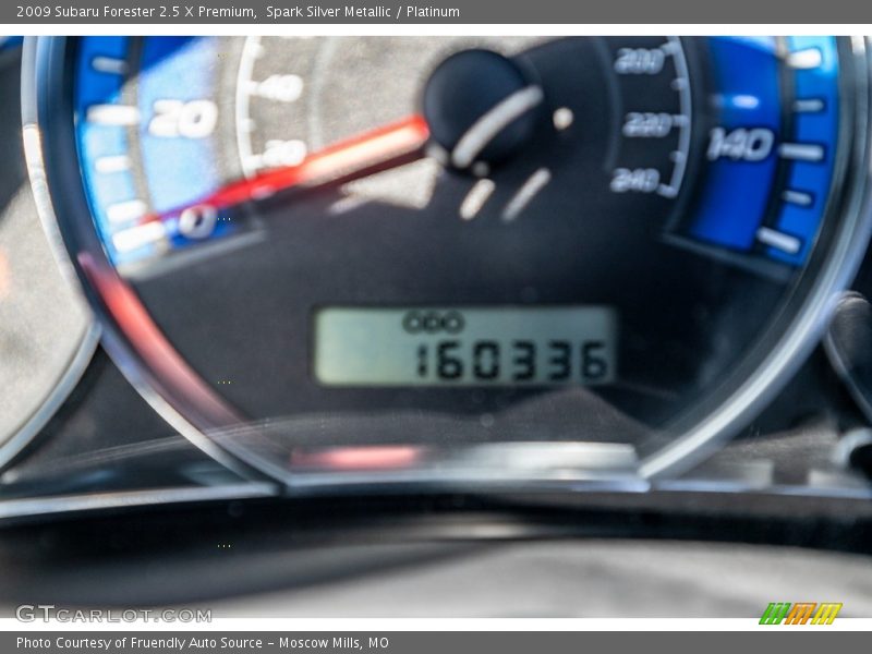 Spark Silver Metallic / Platinum 2009 Subaru Forester 2.5 X Premium