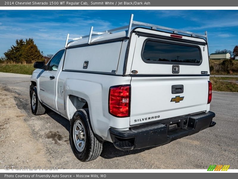 Summit White / Jet Black/Dark Ash 2014 Chevrolet Silverado 1500 WT Regular Cab