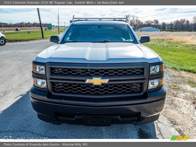 Summit White / Jet Black/Dark Ash 2014 Chevrolet Silverado 1500 WT Regular Cab